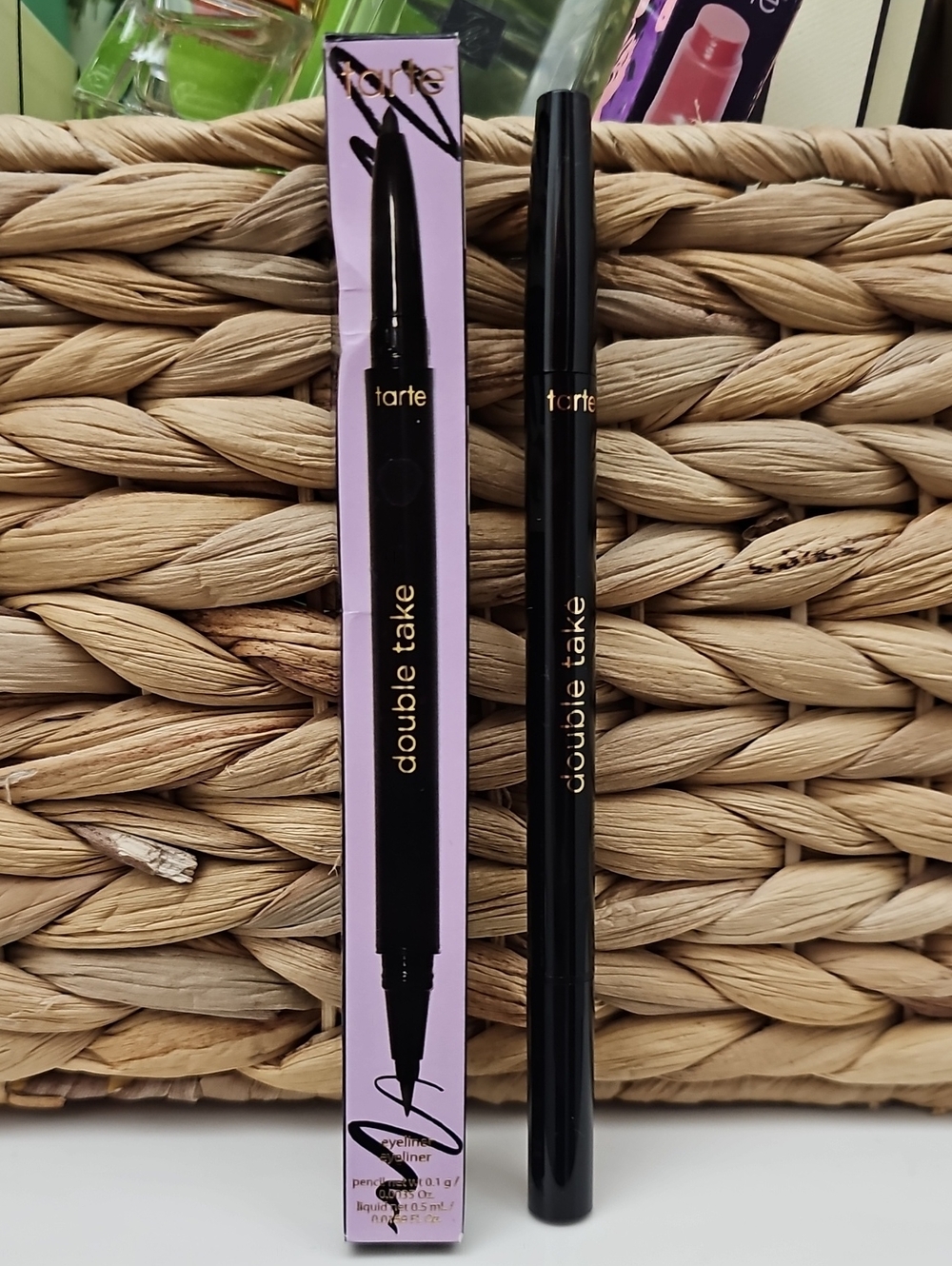 tarte Double Take Dual-Ended Eyeliner — Black